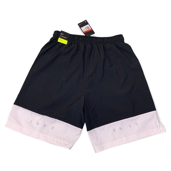 Nike Flex Shorts Training Villains Logo Graphic Print Mens Size L NWT CJ2390-010 - Picture 2 of 5